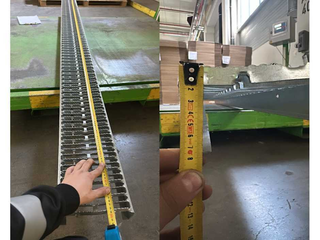 Stalen vloerdelen, 4 Ton